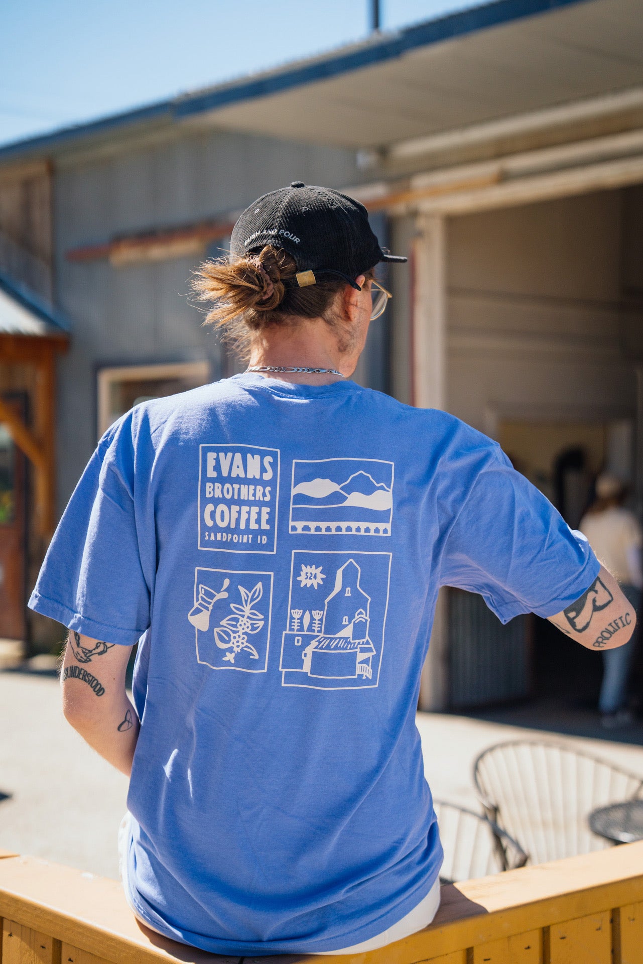 Periwinkle Granary T-shirt