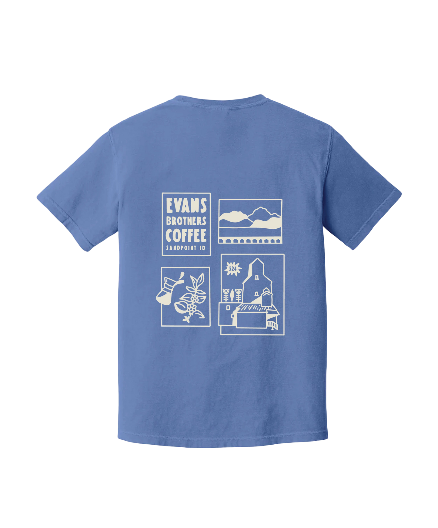 Periwinkle Granary T-shirt