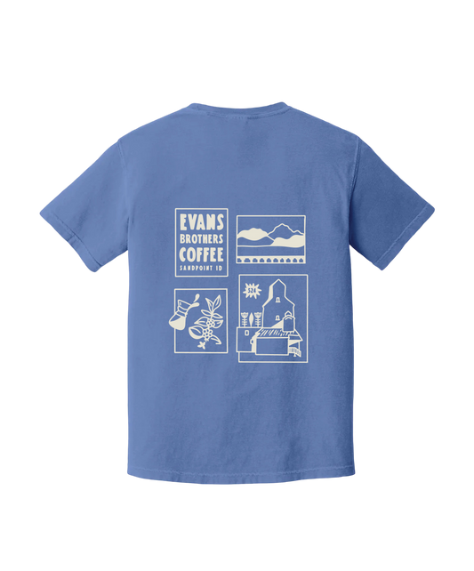 Periwinkle Granary T-shirt